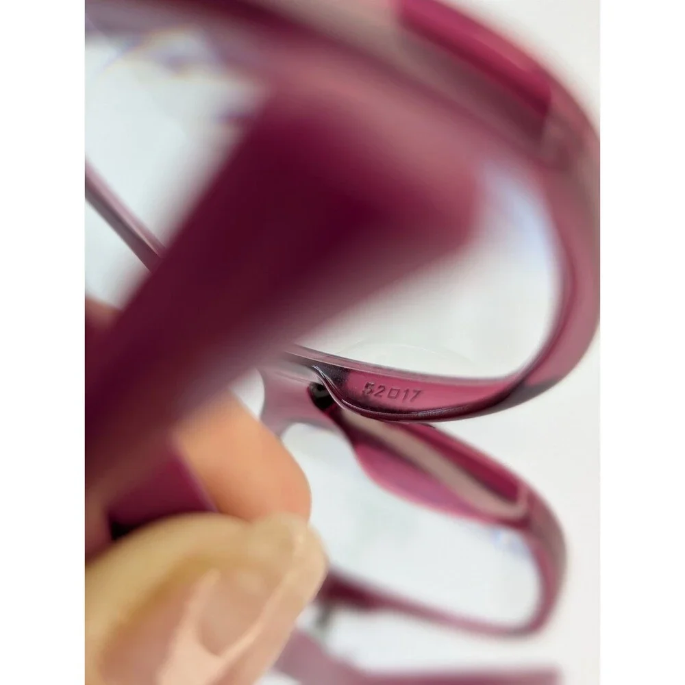 Emporio Armani EA 3023 5199 Cyclamen Purple Eyeglasses Frames 52-17-140 Ex Cond
